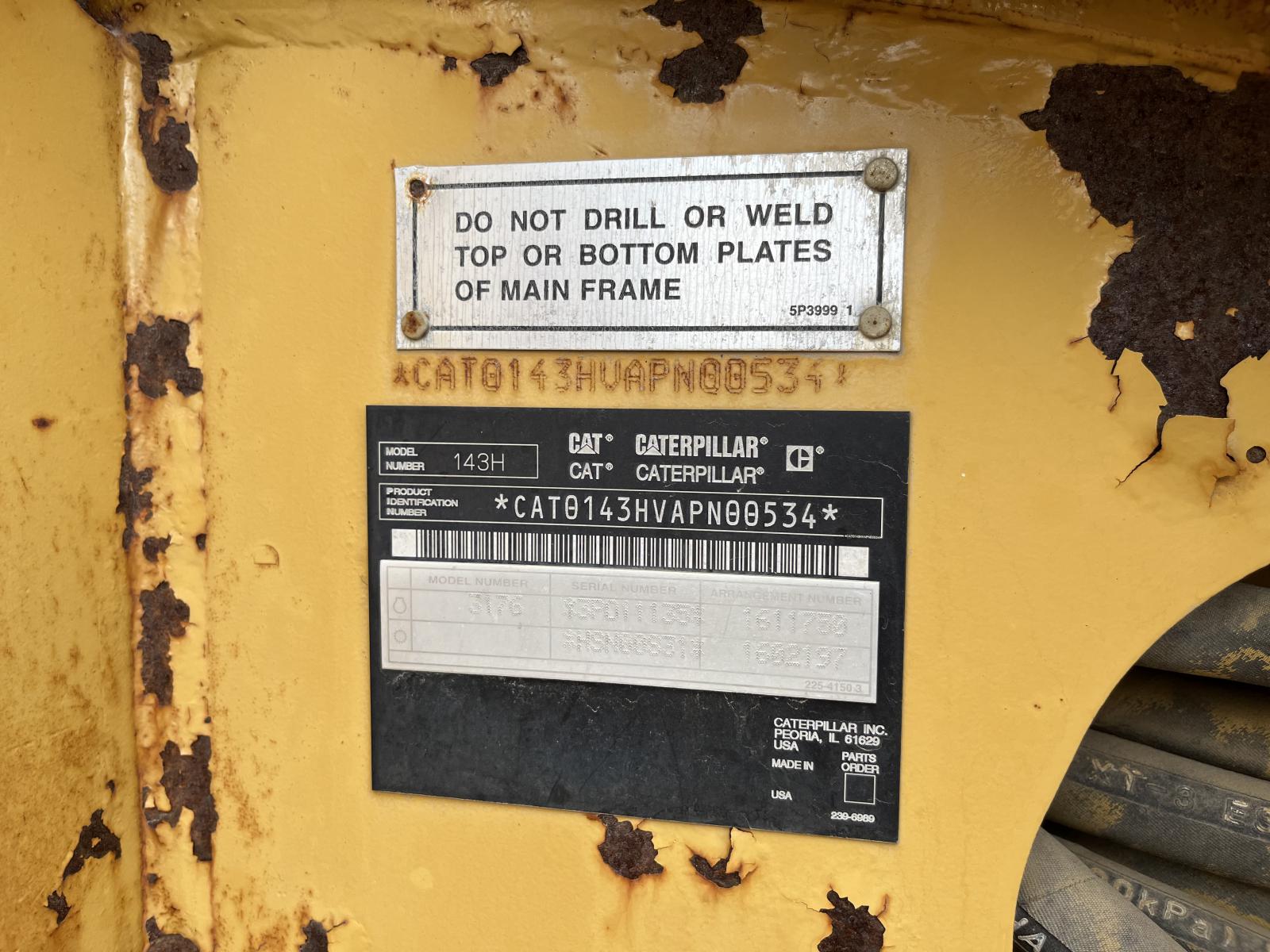 ./imagenes/INVOICE/2019/18281/CATEPRILLAR 143H (15).JPG